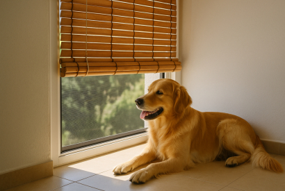 Cómo usar persianas alicantinas para proteger a tus mascotas del sol